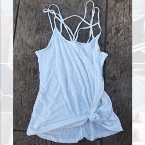 White American Eagle tank top